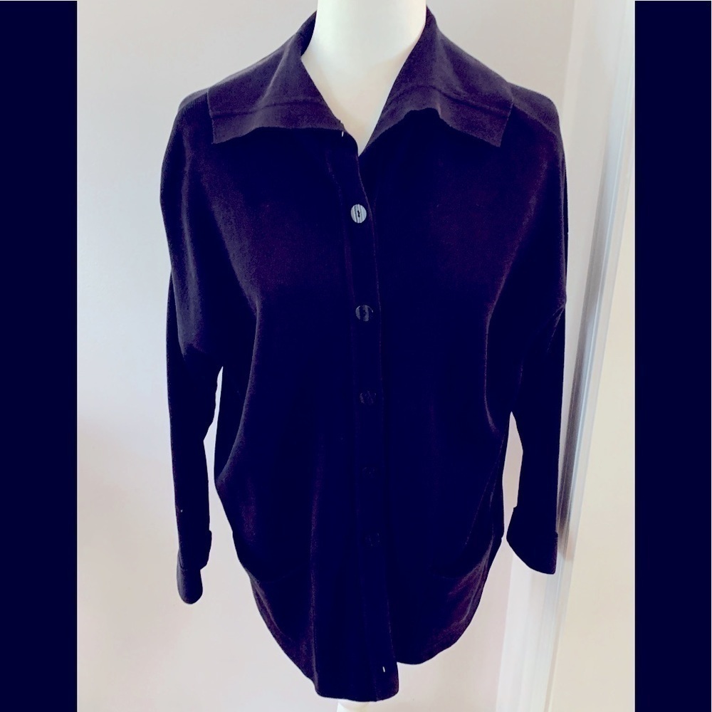 Dana Buchman Navy sweater, size S